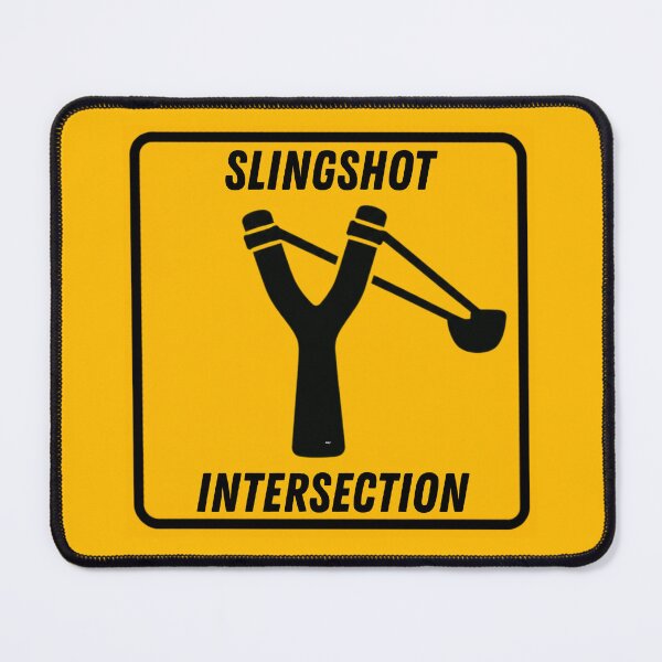 Item preview, Funny Road Signs - Slingshot Intersection designed and sold by YOFANTZ!.