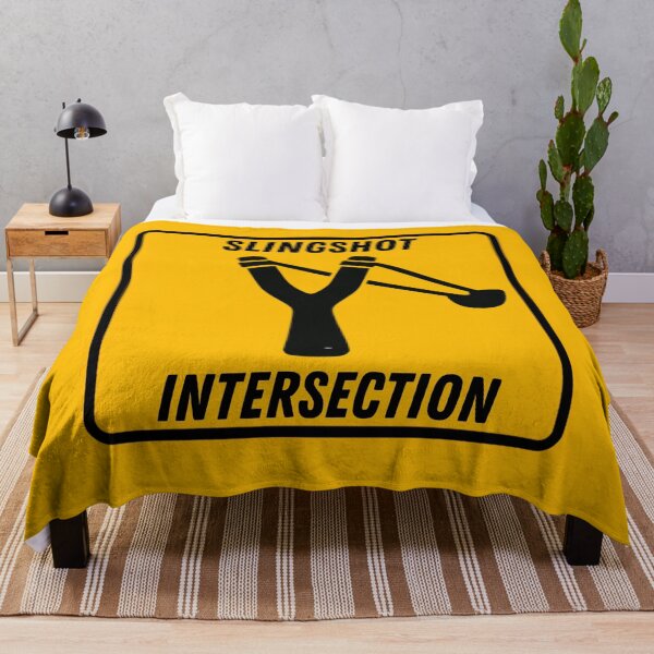 Item preview, Funny Road Signs - Slingshot Intersection designed and sold by YOFANTZ!.