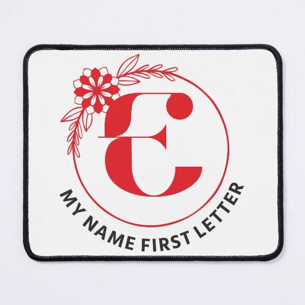 Item preview, My Name First Letter - Personalized Name Initial Letter Typography | Custom First Alphabet Name Art | Monogram Initial Design designed and sold by 440CREATIVES.