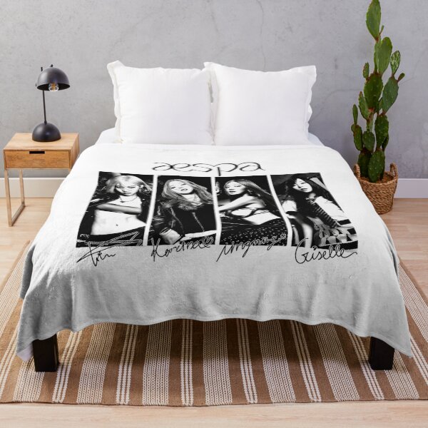Item preview, Kpop Girl Group Monochrome Graphic Tee designed and sold by BlouinDestin.