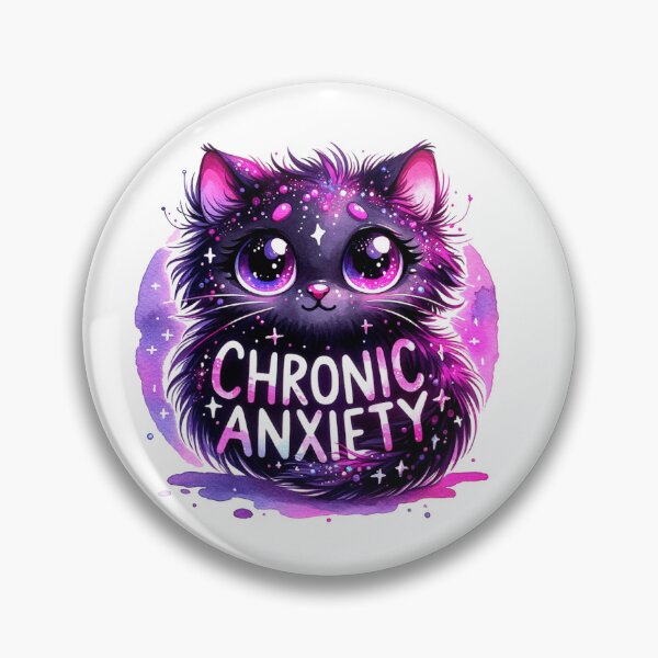 Item preview, Chronic Anxiety Mental Health Awareness Anxious Person designed and sold by Polaris Bear.