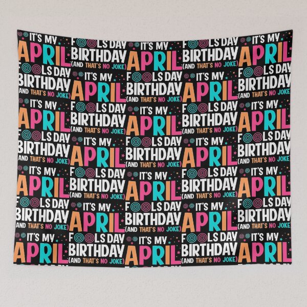 Item preview, April Fools Day Birthday designed and sold by TheReclaimedd.
