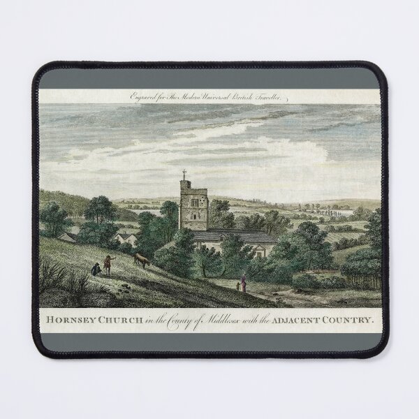 Item preview, English parish church of Hornsey in 1779 designed and sold by TerryKerrImages.