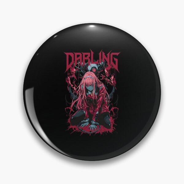 Item preview, Dark Darling Metal Style Character Illustration designed and sold by ALEXVANMME.