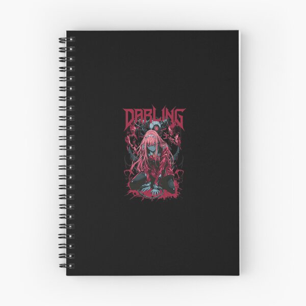 Item preview, Dark Darling Metal Style Character Illustration designed and sold by ALEXVANMME.