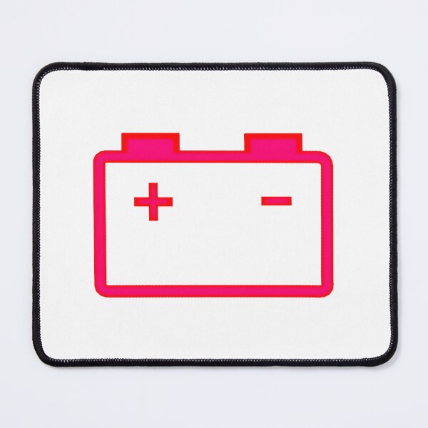 Item preview, Battery Warning Light Icon Design for Car and Electronics Enthusiasts designed and sold by gamer-unknown.