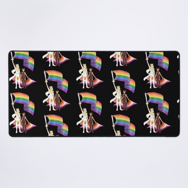Item preview, She-Ra and Catra Lesbian Pride Flag designed and sold by Bohepa.