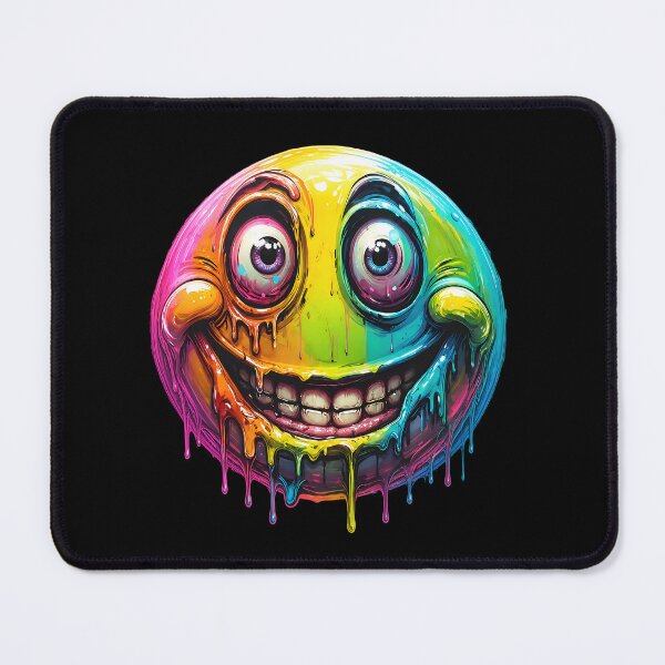 Item preview, Melting Acid Face – Neon Psychedelic Rave Graffiti 2 designed and sold by RH Design Lab.