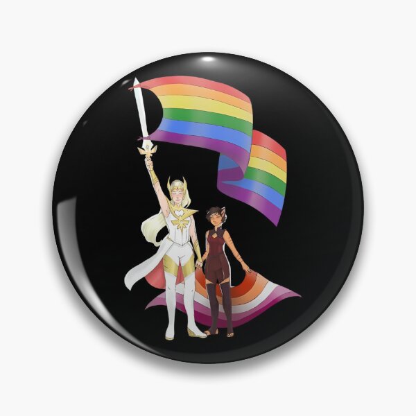 Item preview, She-Ra and Catra Lesbian Pride Flag designed and sold by Bohepa.