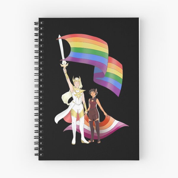 Item preview, She-Ra and Catra Lesbian Pride Flag designed and sold by Bohepa.
