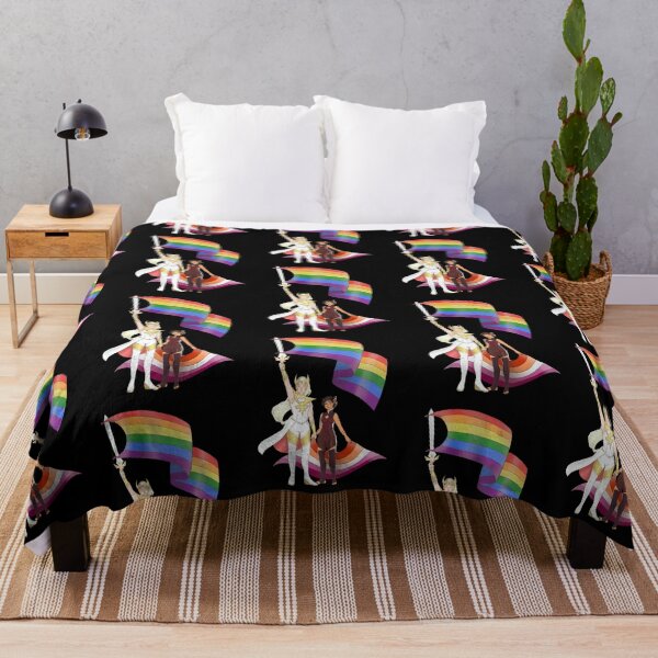 Item preview, She-Ra and Catra Lesbian Pride Flag designed and sold by Bohepa.