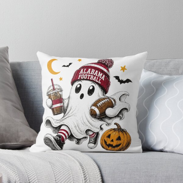 Item preview, Halloween Ghost Football Fan Coffee Drink  designed and sold by SopheeTrah.