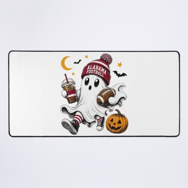 Item preview, Halloween Ghost Football Fan Coffee Drink designed and sold by SopheeTrah.