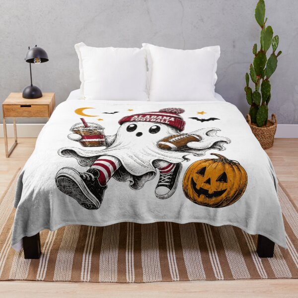 Item preview, Halloween Ghost Football Fan Coffee Drink designed and sold by SopheeTrah.