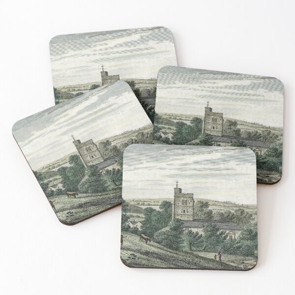 Item preview, Hornsey church in late 18th century rural landscape designed and sold by TerryKerrImages.