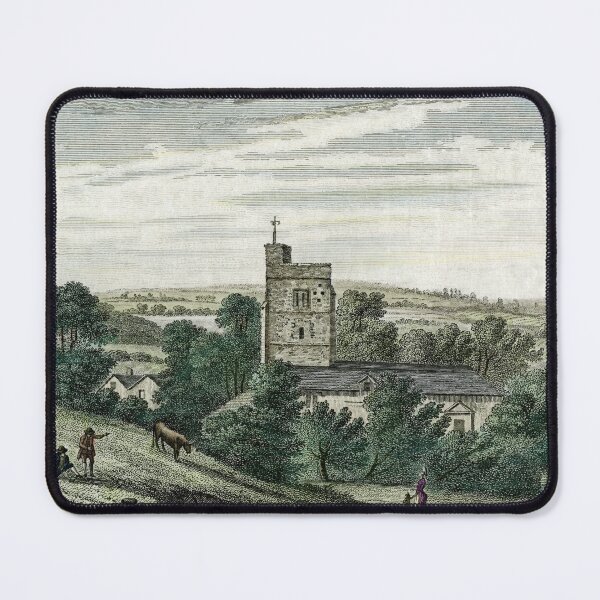 Item preview, Hornsey church in late 18th century rural landscape designed and sold by TerryKerrImages.