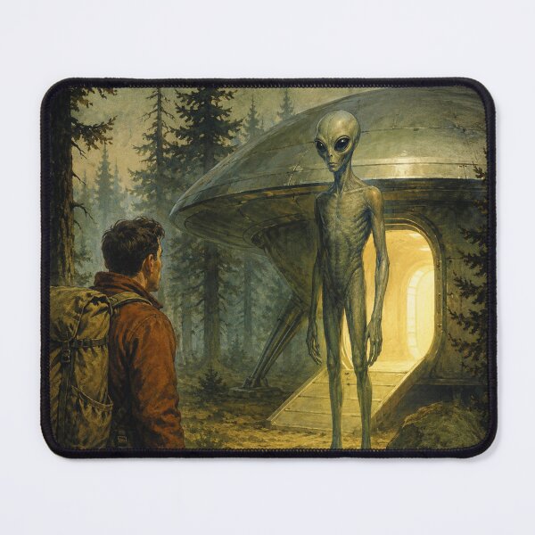 Item preview, Alien Encounter: Forest Signal designed and sold by bapupa.