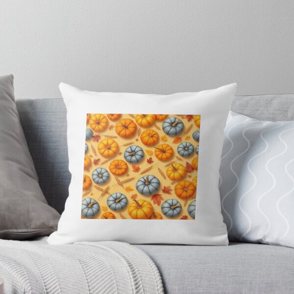 Item preview, Pumpkin Patch Pattern – Autumn Harvest Print designed and sold by Helt-enkelt.