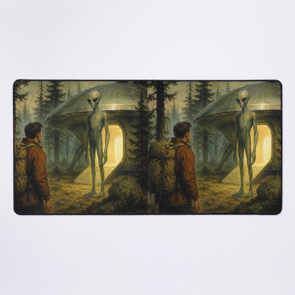 Item preview, Alien Encounter: Forest Signal designed and sold by bapupa.