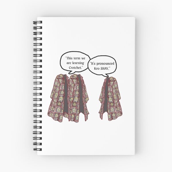 Item preview, Harry Hermione and Ron  crochet "It's pronounced Kro SHAY." designed and sold by puddleplum.