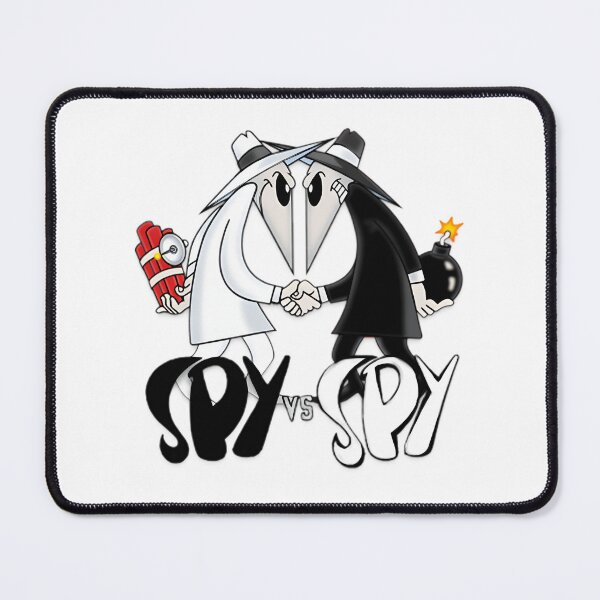 Item preview, Classic Spy vs Spy Inspired Retro Cartoon Artwork Design designed and sold by Chelsie Langridge.