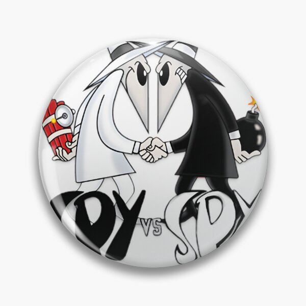 Item preview, Classic Spy vs Spy Inspired Retro Cartoon Artwork Design designed and sold by Chelsie Langridge.