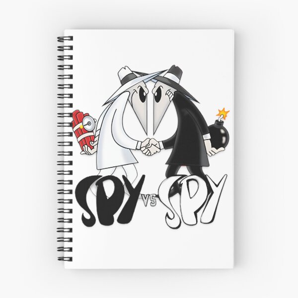 Item preview, Classic Spy vs Spy Inspired Retro Cartoon Artwork Design designed and sold by Chelsie Langridge.