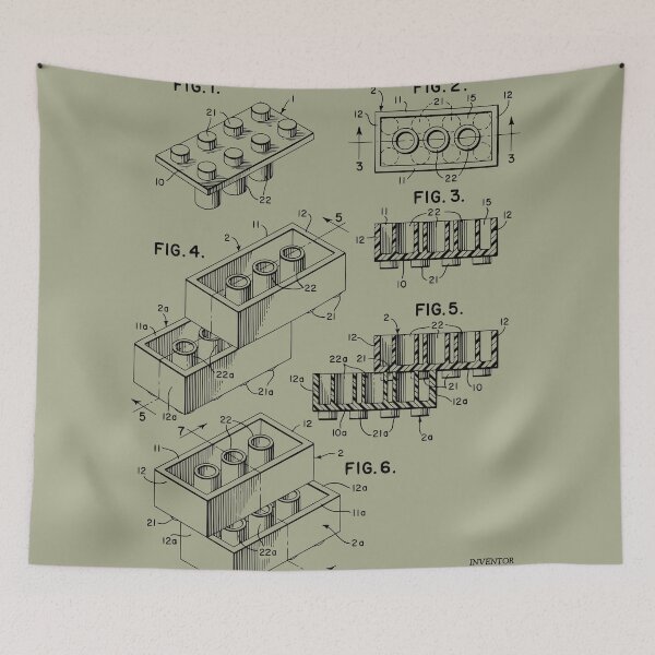 Item preview, Lego brick patent for Lego Day designed and sold by Hamilton Design.