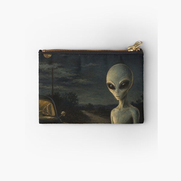 Item preview, Alien Encounter: Roadside Visitor designed and sold by bapupa.