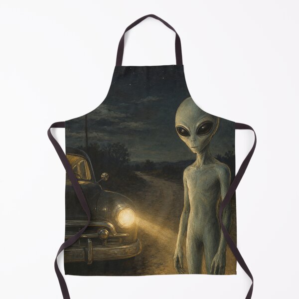 Item preview, Alien Encounter: Roadside Visitor designed and sold by bapupa.