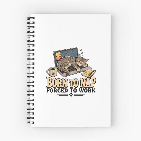 Item preview, Cat Keyboard Retro Sunset Nap Work Design designed and sold by SoyLamderma.