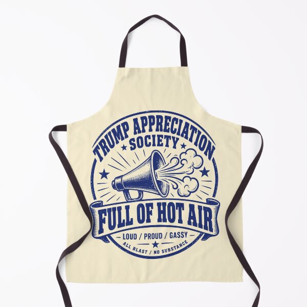 Item preview, Trump Appreciation Society Full of Hot Air Satire designed and sold by 89shirts.
