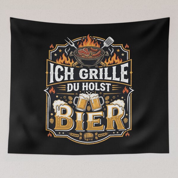 Item preview, I grill, you get beer, BBQ grill master designed and sold by Loona97.
