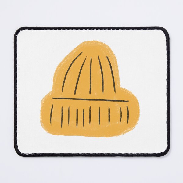 Item preview, Cozy Golden Yellow Winter Beanie designed and sold by raun.draw.