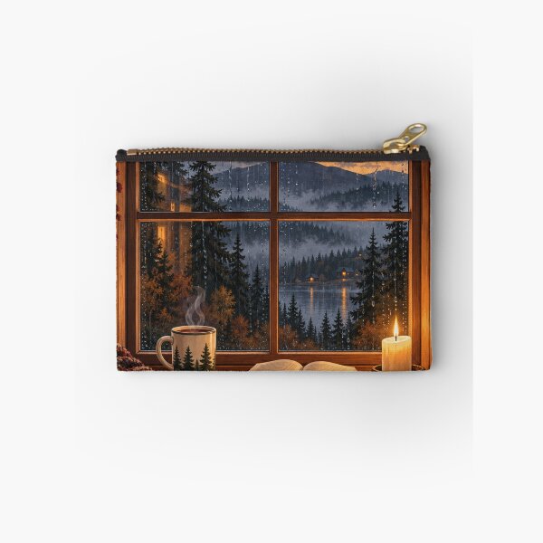 Item preview, Rainy Evening at the Forest Window designed and sold by Fernova.