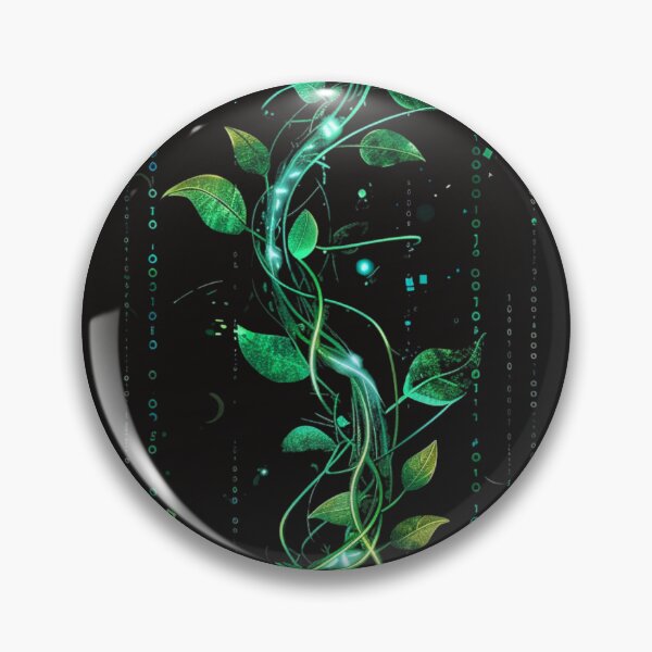 Item preview, A vine growing along the data stream designed and sold by STATIC SOUL.