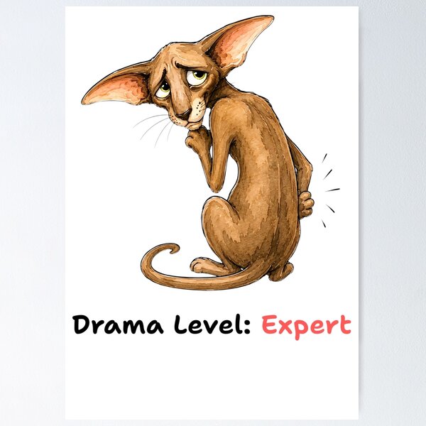 Item preview, Drama Cat Expert Level designed and sold by Agnisherl.
