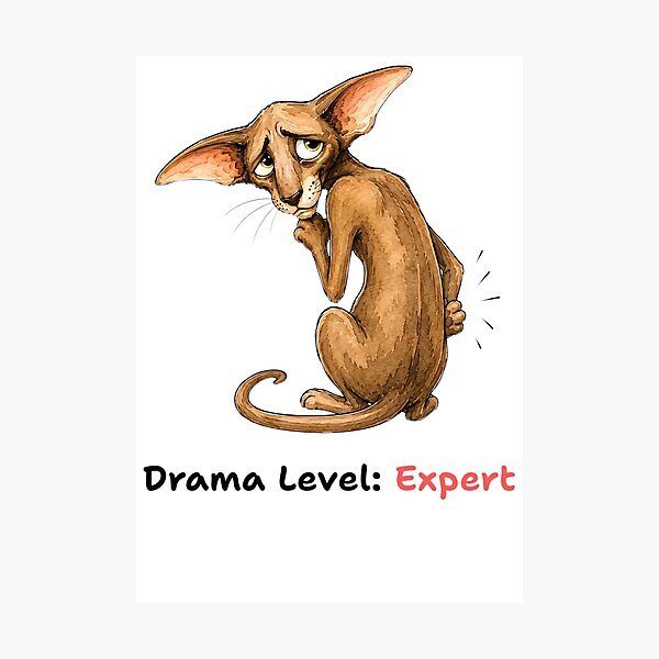 Item preview, Drama Cat Expert Level designed and sold by Agnisherl.