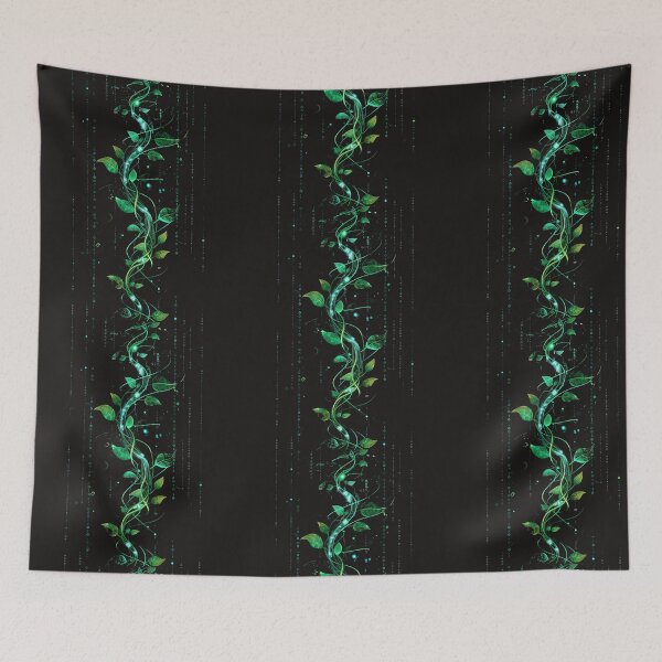 Item preview, A vine growing along the data stream designed and sold by STATIC SOUL.