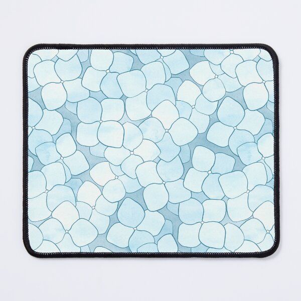 Item preview, Copy of Copy of Allover Hydrangea Petals in Powder Blue designed and sold by Perrin Le Feuvre.
