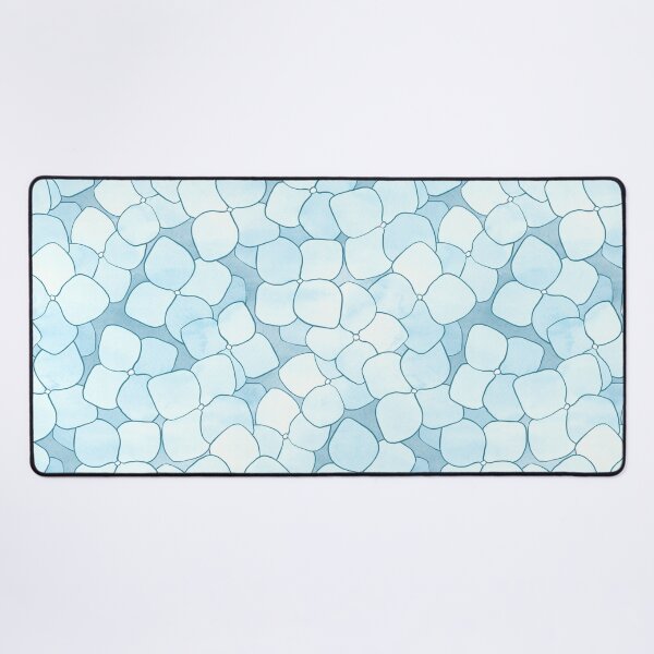 Item preview, Copy of Copy of Allover Hydrangea Petals in Powder Blue designed and sold by Perrin Le Feuvre.