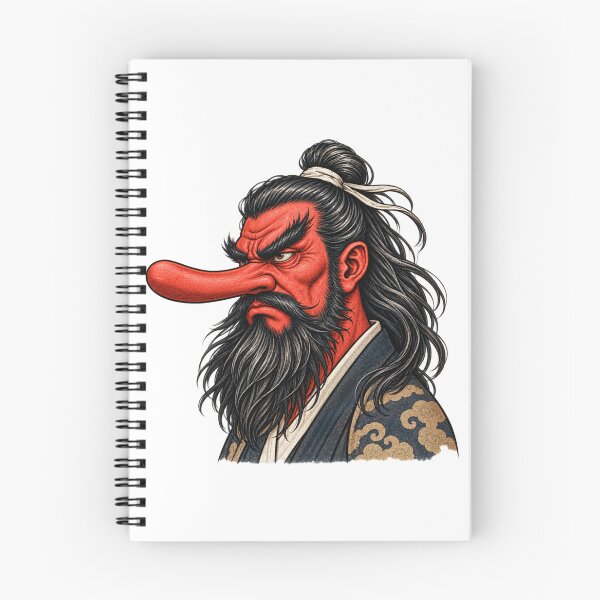 Item preview, Tengu Portrait – Japanese Folklore Yokai Art designed and sold by onubi.