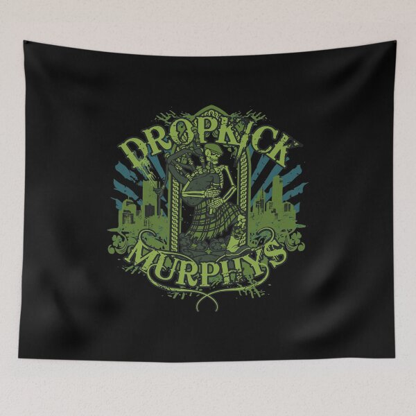 Item preview, Celtic Skeleton Piper Gothic Band Emblem designed and sold by ALEXVANMME.