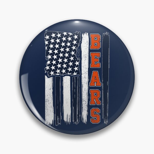 Item preview, Vintage Bears US Flag Distressed Football Sports Fan Team Spirit designed and sold by RockTheFeal.