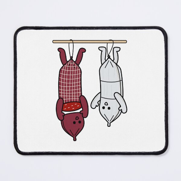 Item preview, Funny Salami Milano Guys – Cute Italian Sausage Characters in a Bind Gift for Food Lovers designed and sold by Wurstlady.