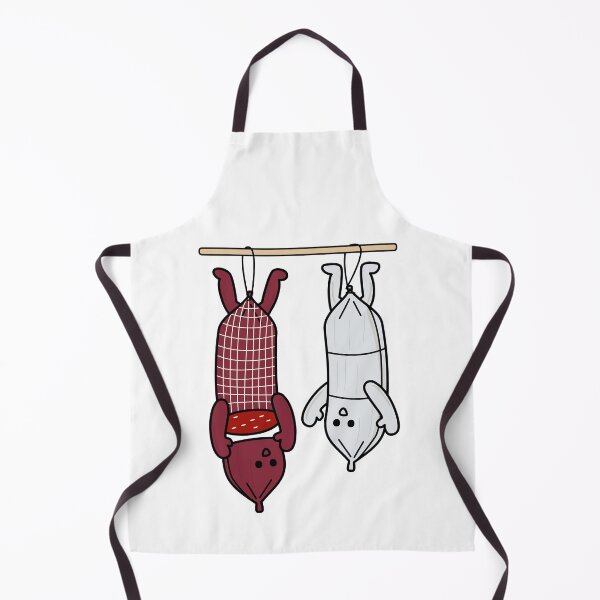 Item preview, Funny Salami Milano Guys – Cute Italian Sausage Characters in a Bind Gift for Food Lovers designed and sold by Wurstlady.