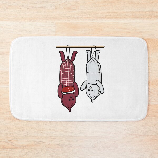 Item preview, Funny Salami Milano Guys – Cute Italian Sausage Characters in a Bind Gift for Food Lovers designed and sold by Wurstlady.