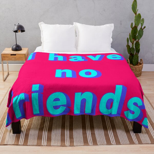 Item preview, I Have No Friends 15 Pink Mood Lonely Vibe designed and sold by Doctor Schtrudel.