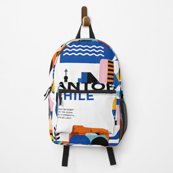 Item preview, Geometric travel poster celebrating Antofagasta, Chile with styl designed and sold by ckybe.