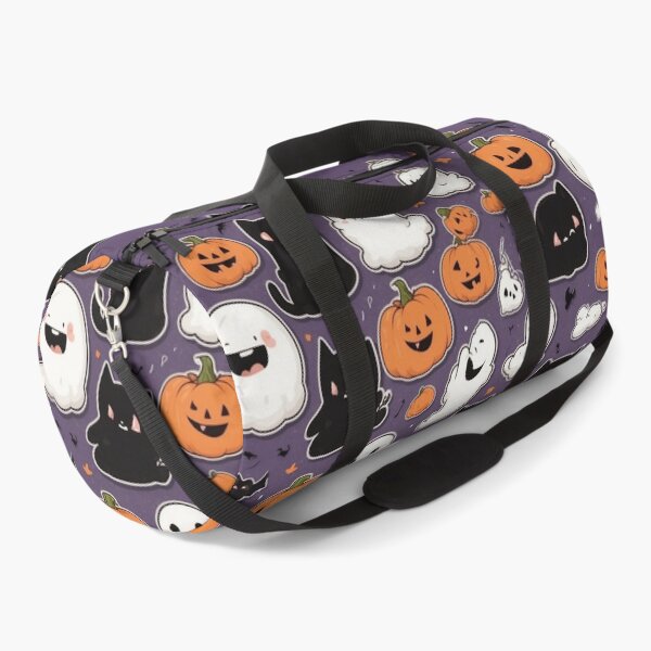 Item preview, Halloween Sticker Sheet Pattern | Black Cats, Ghosts, Pumpkins & Bats | Cute Spooky Icon Print designed and sold by Shiwwa.
